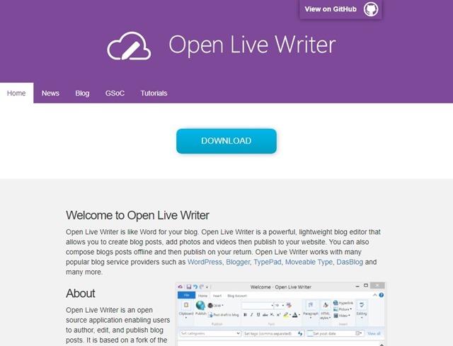 Open Live Writer